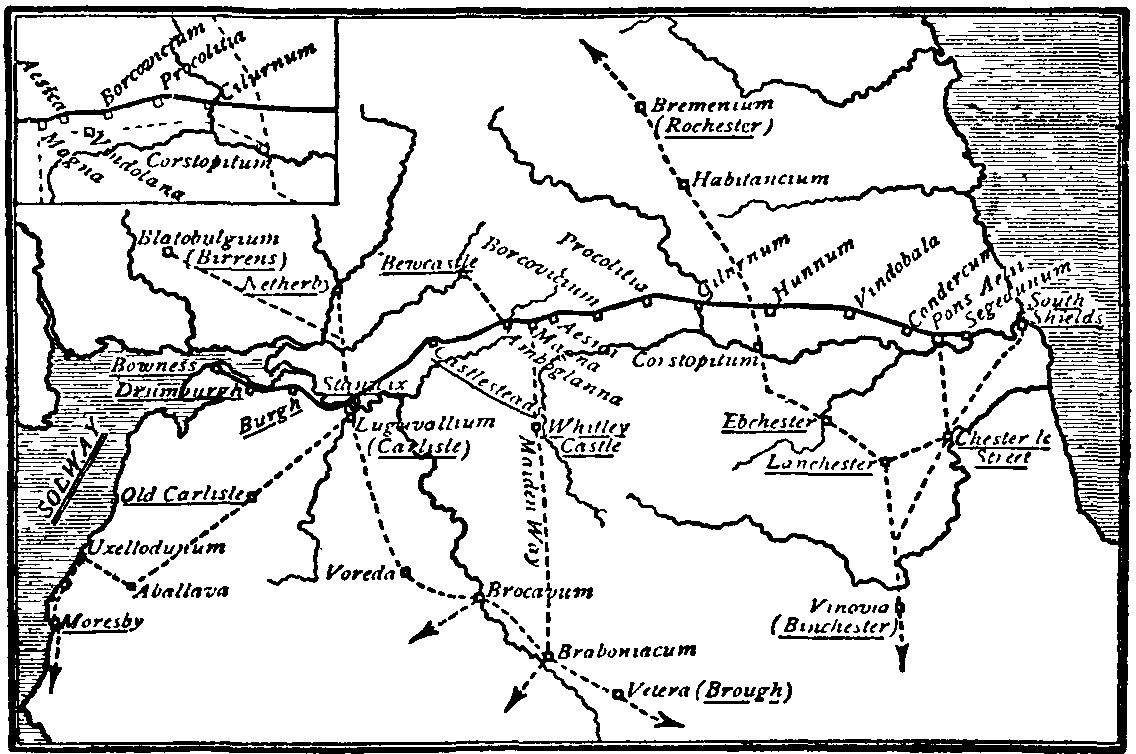 Fig 2.--Hadrian's Wall.