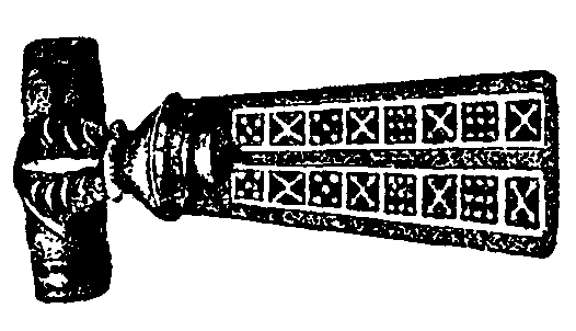 Fig. 11.--Fibula with niello work.