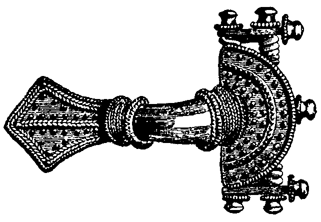 Fig. 12.--Gold Fibula.